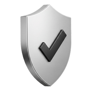 Approval checkmark icon in 3D on the Noble Fundara how it works page