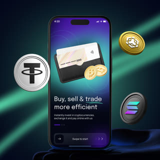 Mobile device displaying the Noble Fundara trading platform interface